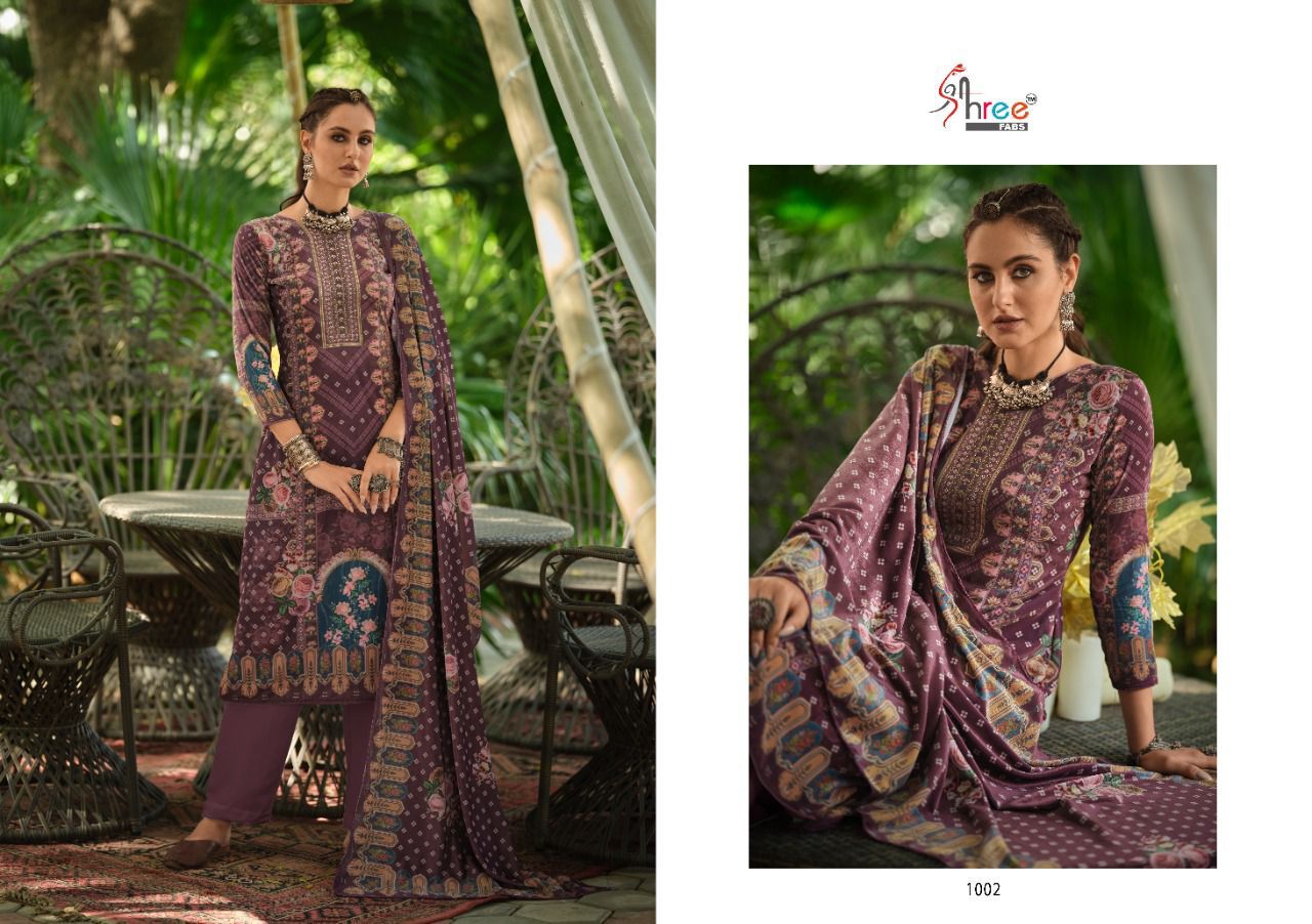 Shree Kashmira Digital Printed Fancy Ethnic Wear Salwar Kameez Collection